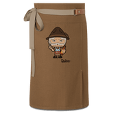 Da Oid Sinzer Griller Schuerze Vorbinder Braun Haidham Front